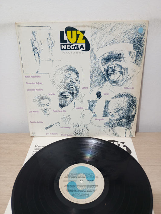 Lp Vinil Luz Negra Nacional Com Encarte