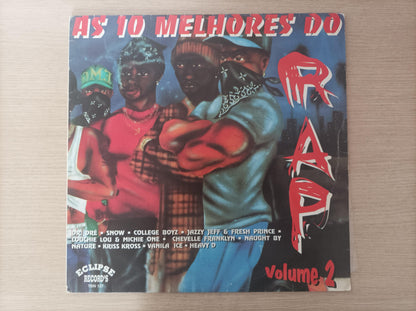 Lp Vinil As 10 Melhores do Rap Vol. 2