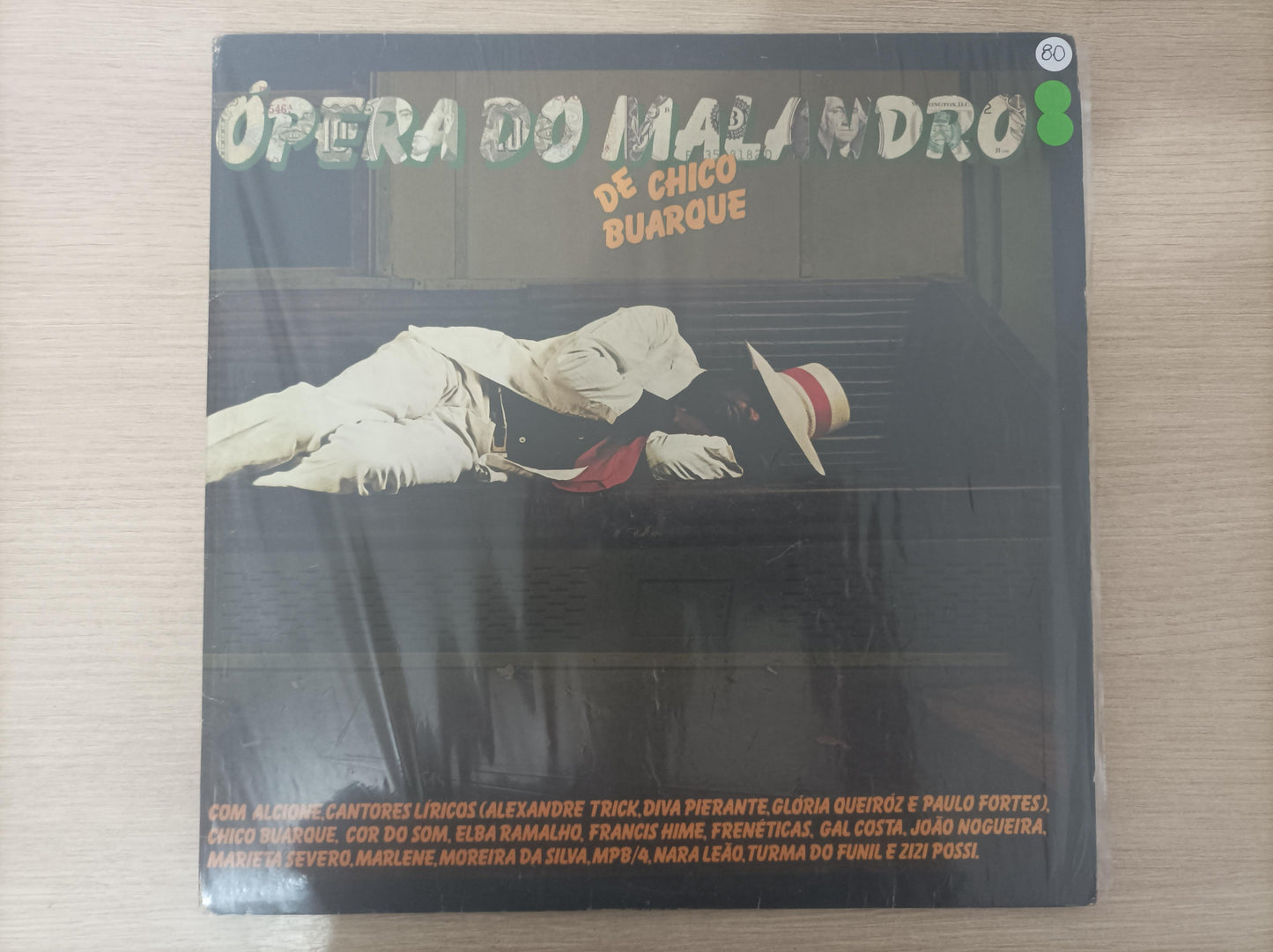 Lp Disco Vinil Ópera Malandro B Chico Buarque Duplo Encartes