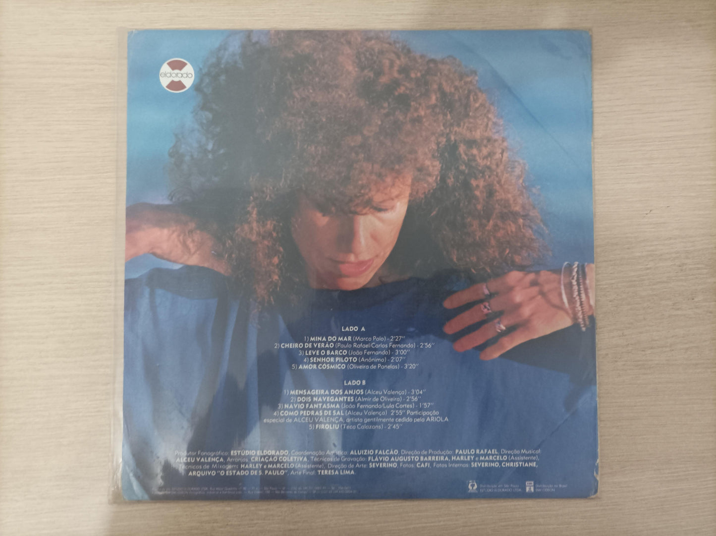 Lp Vinil Teca Calazans Mina Do Mar Com Encarte