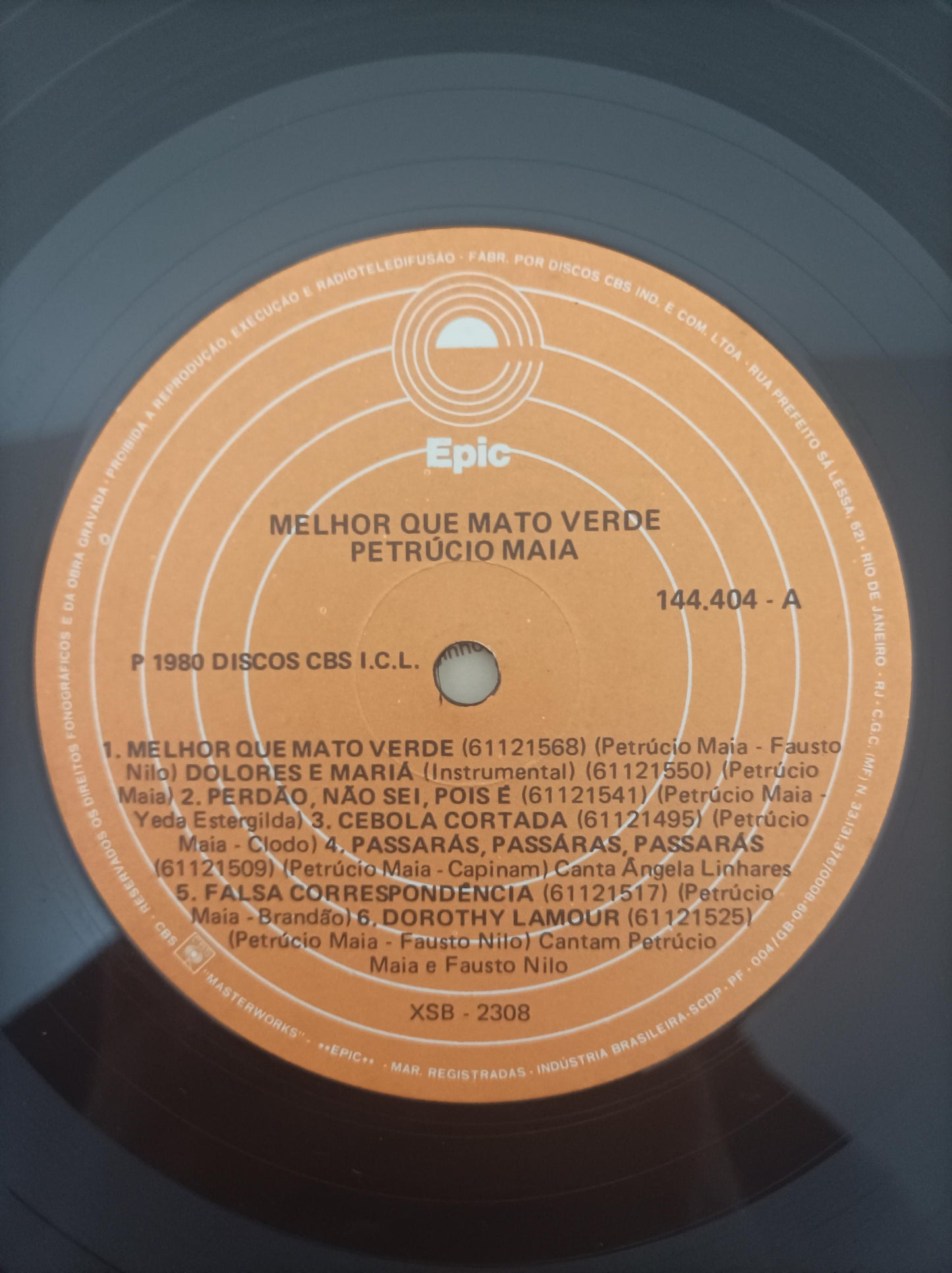 Lp Vinil Petrúcio Maia Melhor Que Mato Verde Com Encarte