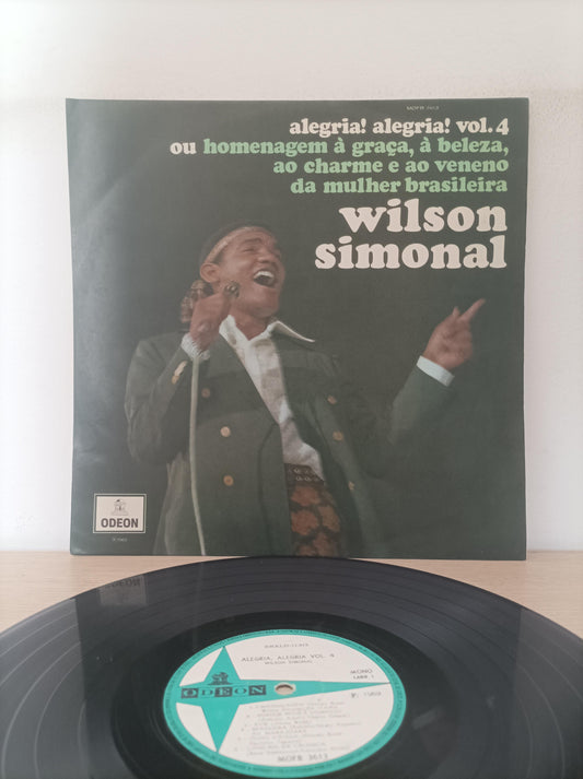 Lp Vinil Wilson Simonal Alegria! Alegria! Vol. 4