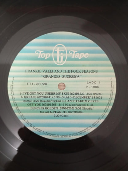 Lp Vinil Frankie Valli Grandes Sucessos