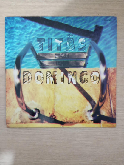 Lp Vinil Titãs Domingo Com Encarte