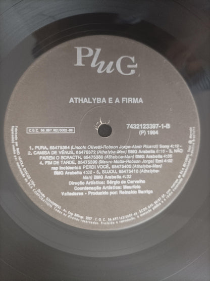 Lp Vinil Athaliba Man Athalyba E A Firma Com Encarte