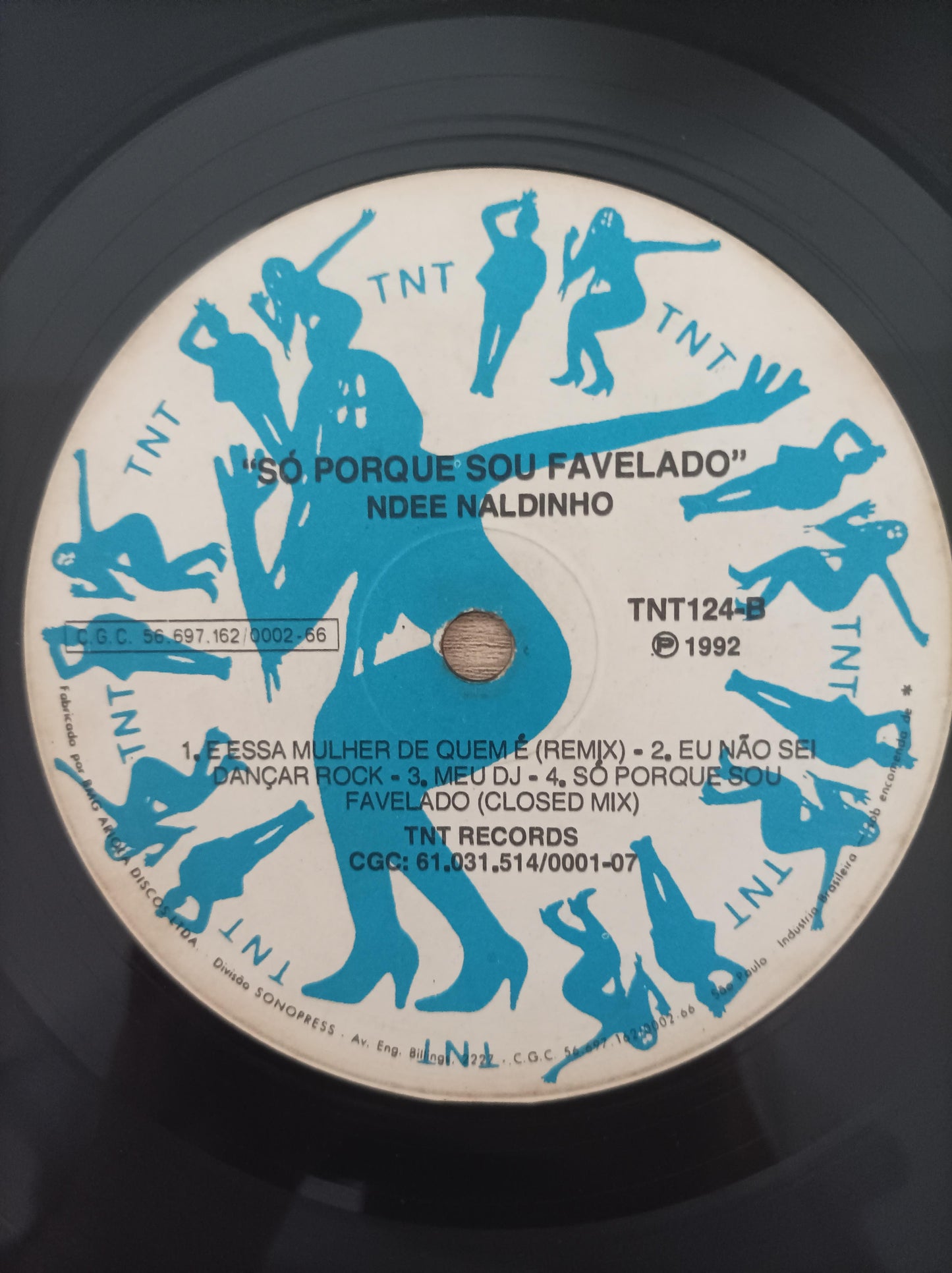 Lp Vinil Ndee Naldinho Só Porque Sou Favelado