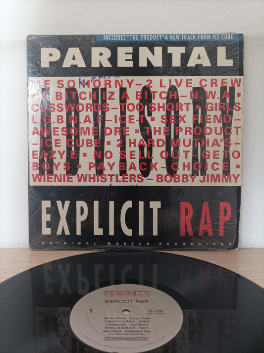 Lp Vinil Explicit Rap Importado