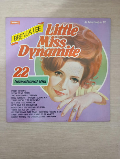 Lp Vinil Brenda Lee Little Miss Dynamite Importado