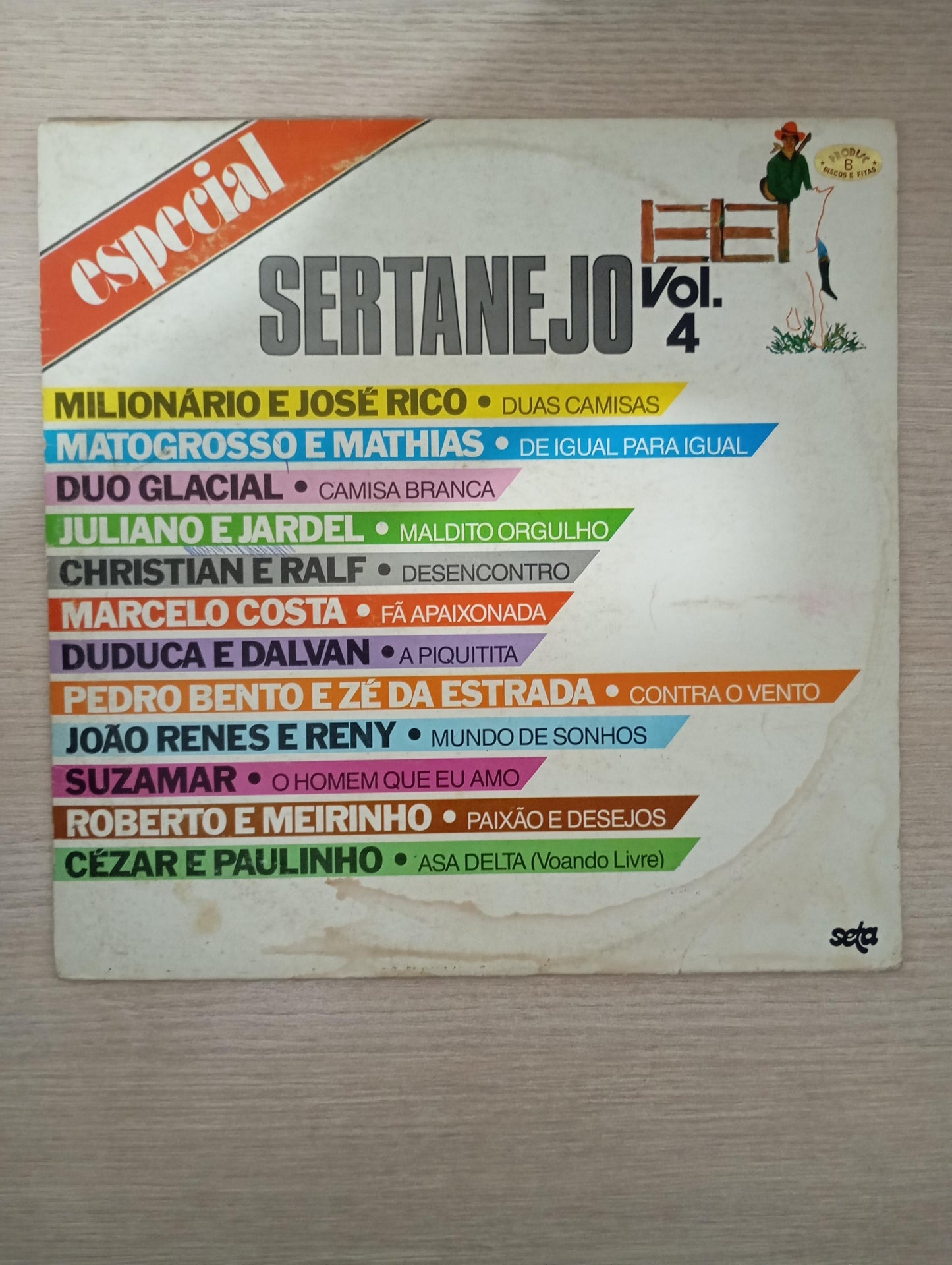 Lp Vinil Especial Sertanejo Vol. 4