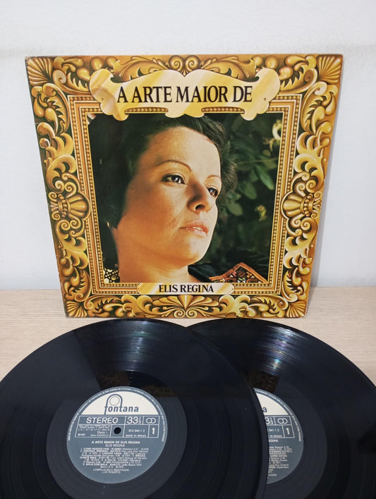 Lp Vinil Elis Regina A Arte Maior De Elis Regina Duplo