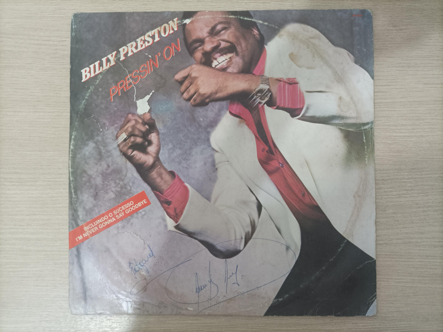 Lp Vinil Billy Preston Pressin' On