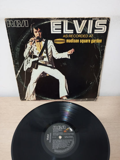 Lp Vinil Elvis Presley As Recorded At Madison Square Garden