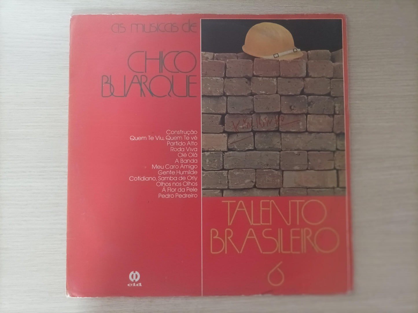 Lp Vinil Chico Buarque As Músicas de Talento Brasileiro 6