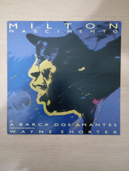 Lp Vinil Milton Nascimento A Barca Dos Amantes Com Encarte