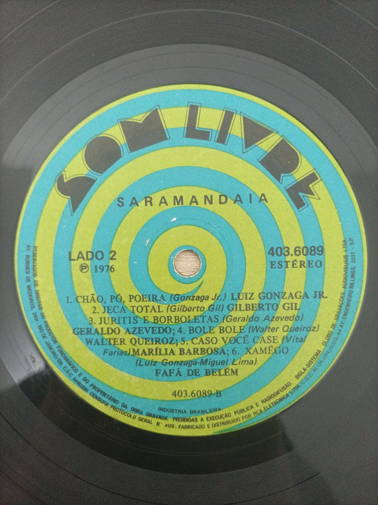 Lp Vinil Saramandaia 1976