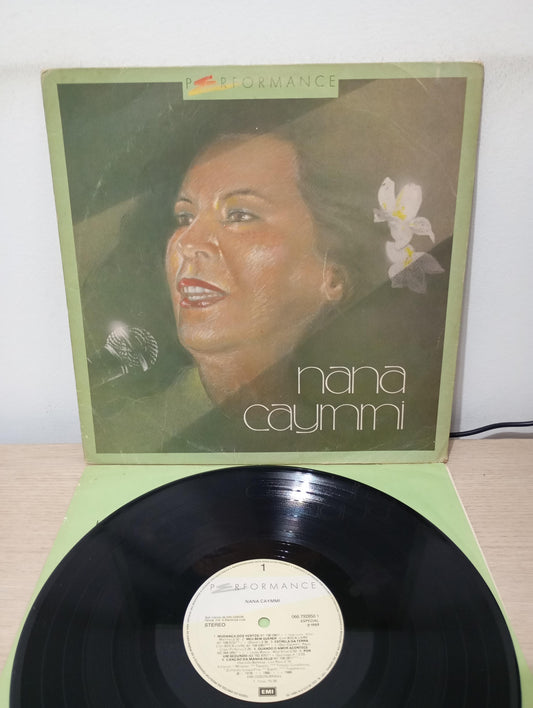 Lp Vinil Nana Caymmi Performance Com Encarte