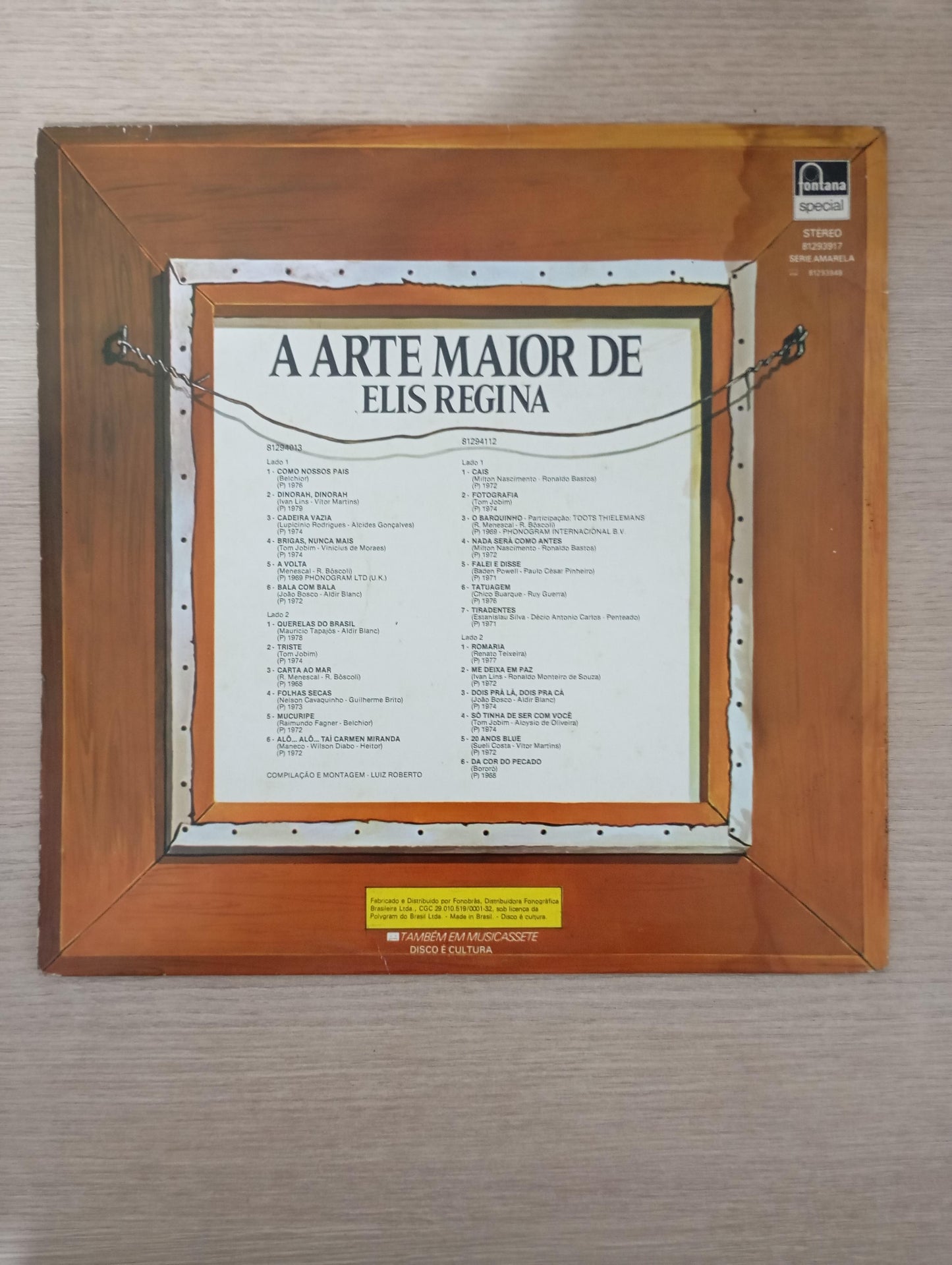 Lp Vinil Elis Regina A Arte Maior De Elis Regina Duplo