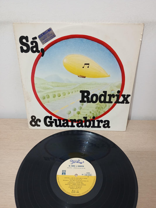 Lp Vinil Sá, Rodrix & Guarabyra Zepelin