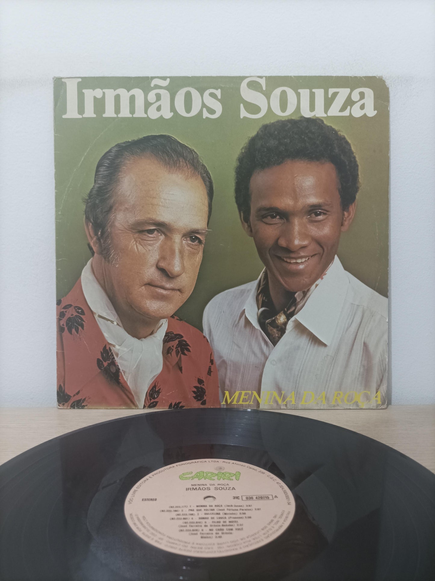 Lp Vinil Irmãos Souza Menina da Roça