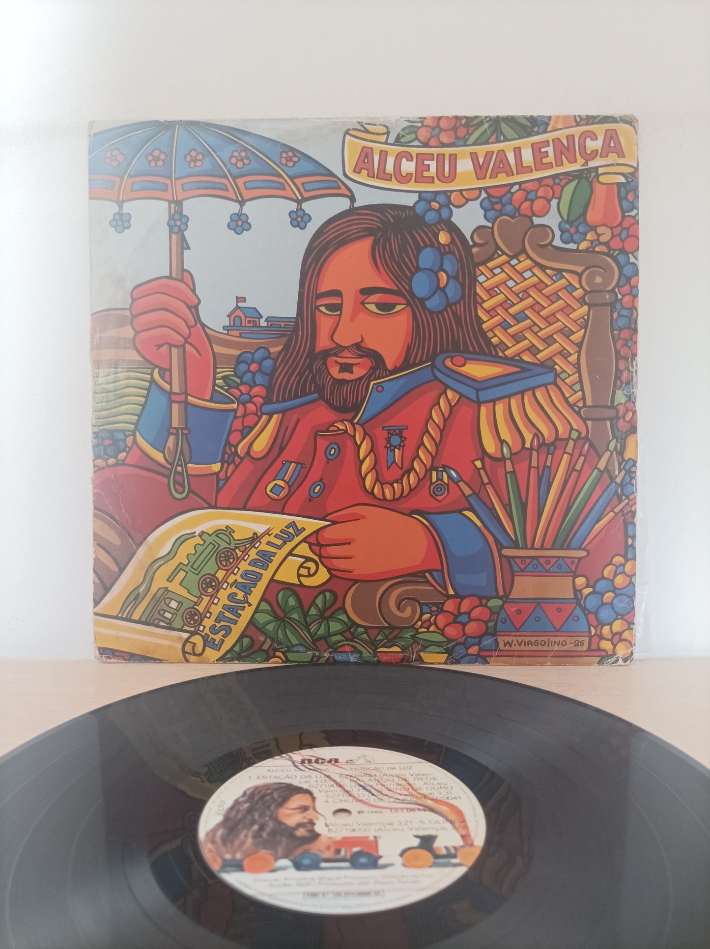 Lp Vinil Alceu Valença Estação Da Luz