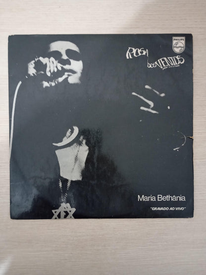 Disco Vinil Rosa Dos Ventos Maria Bethânia A