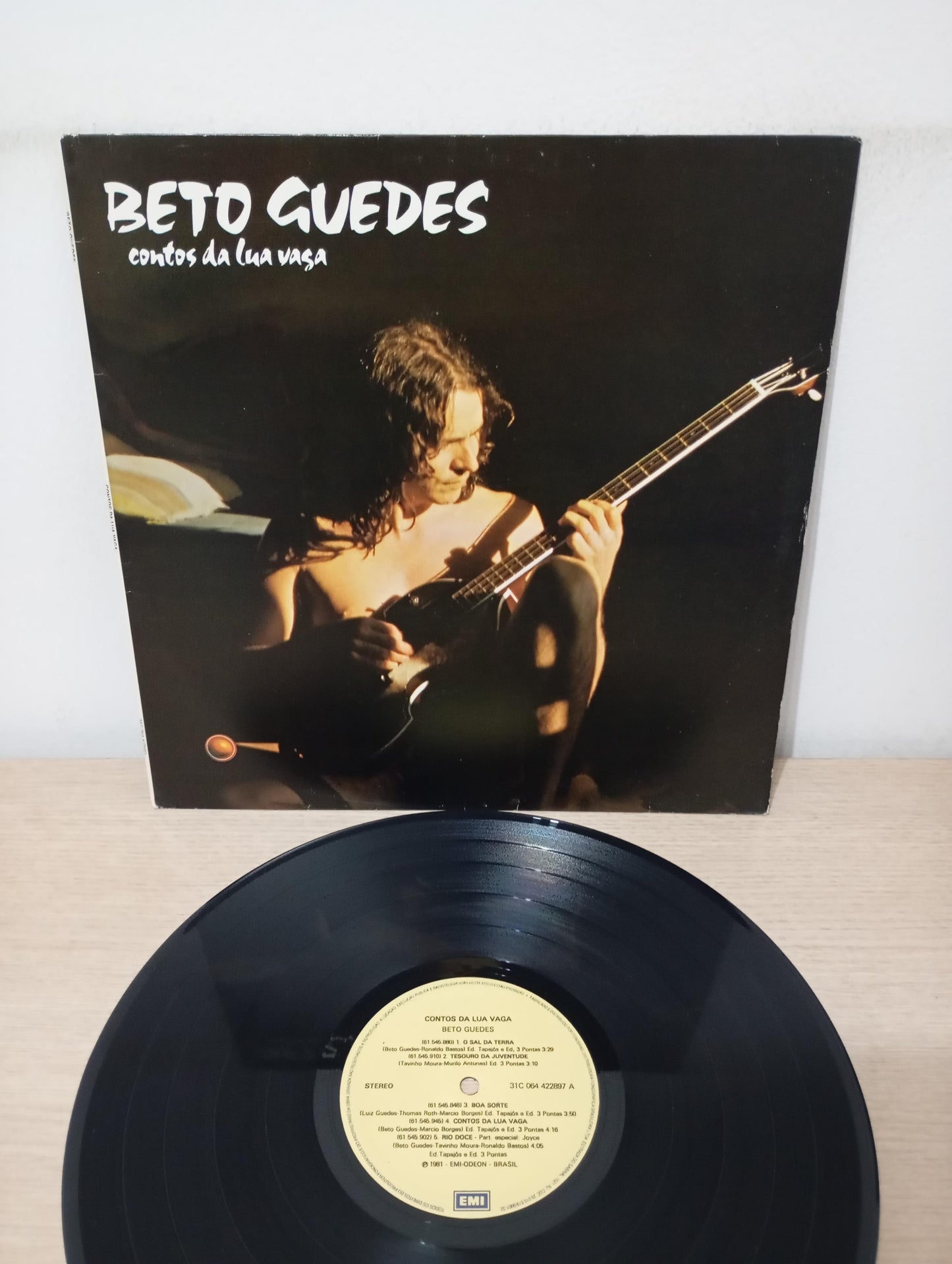 Disco Vinil Contos Da Lua Vaga Beto Guedes A