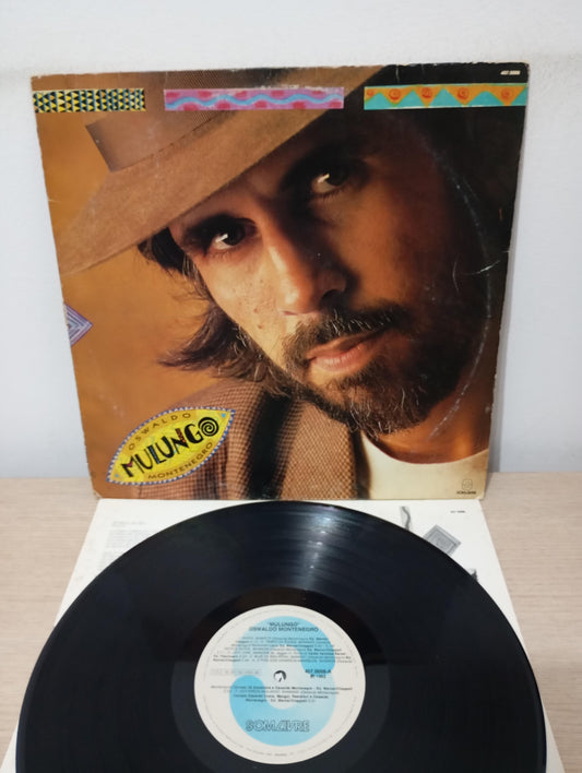 Lp Vinil Oswaldo Montenegro Mulungo Com Encarte