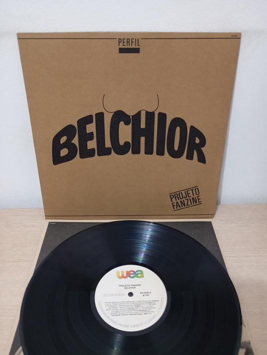 Lp Vinil Belchior Projeto Fanzine Com Encarte