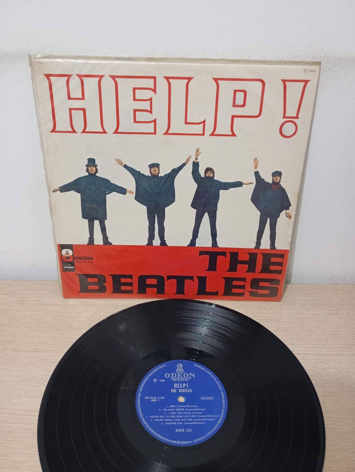 Disco Vinil Help! Mono The Beatles A