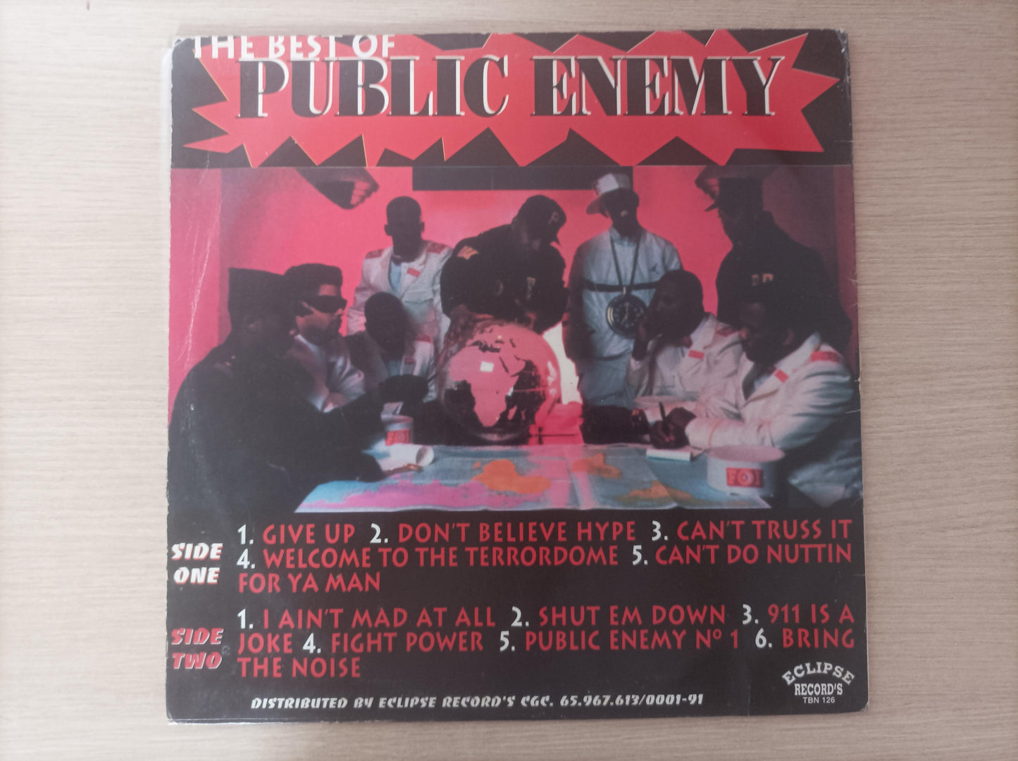 Lp Vinil Public Enemy The Best Of