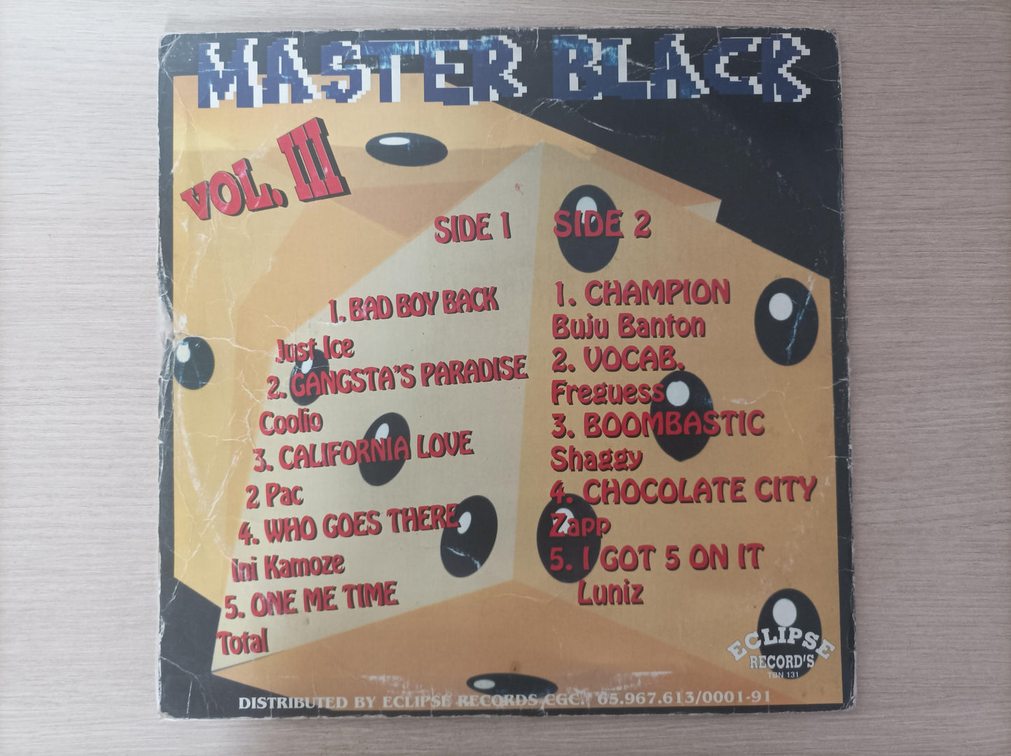 Lp Vinil Master Black Vol. 3