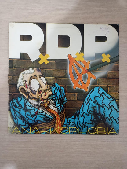 Lp Vinil Ratos De Porão Anarkophobia Com Encarte