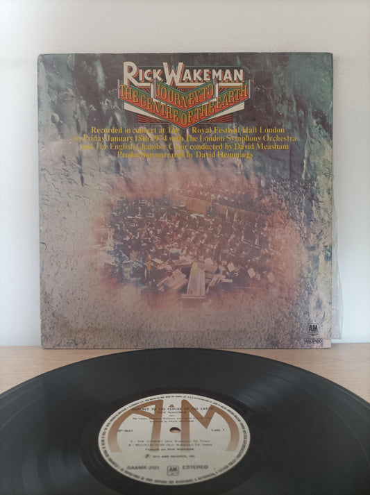 Disco Vinil Journey To Centre Of The Earth Rick Wakeman A