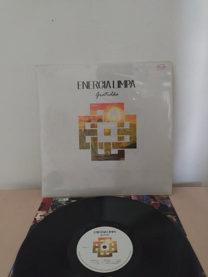 Lp Vinil Energia Limpa Gratidão Com Encarte