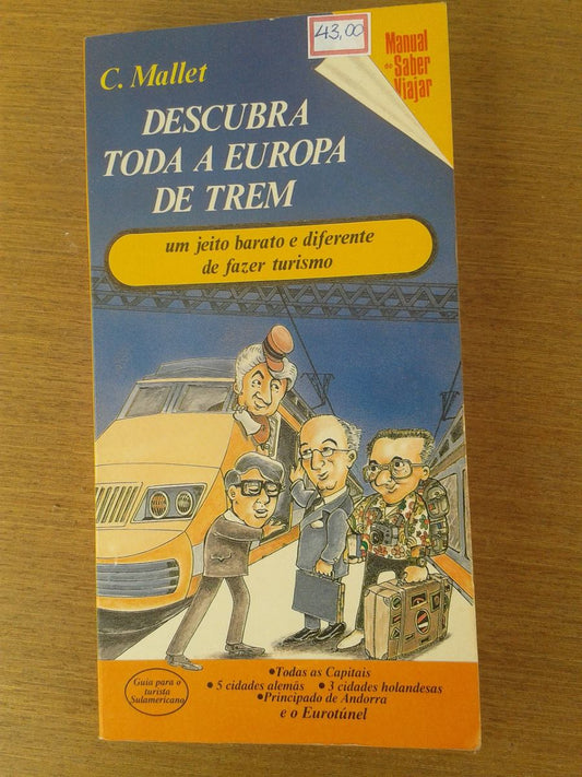 Livro Descubra Toda A Europa De Trem