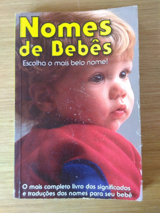 Livro Nomes De Bebês Moacir Machado