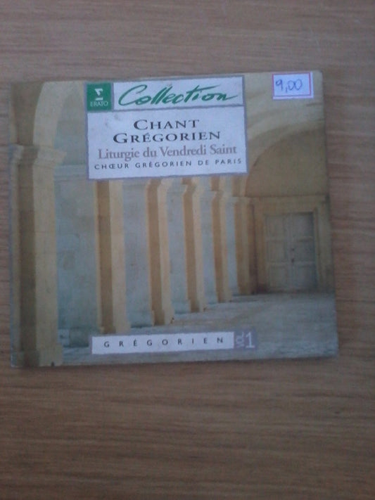 Cd Chant Gregorien Erato Collection Vol. 1