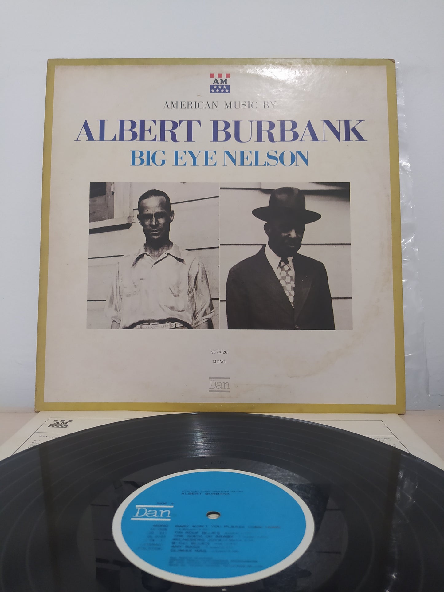 Lp Vinil Albert Burbank Big Eye Nelson Com Encarte Importado