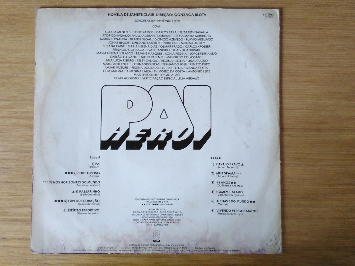 Lp Vinil Pai Heroi