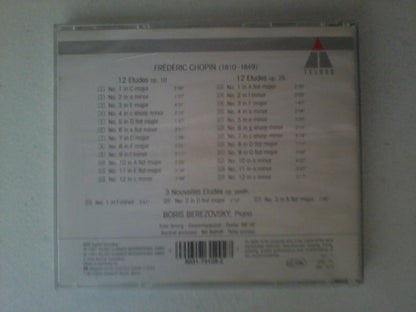 Cd Chopin Etudes Op 10 Op 25 Boris