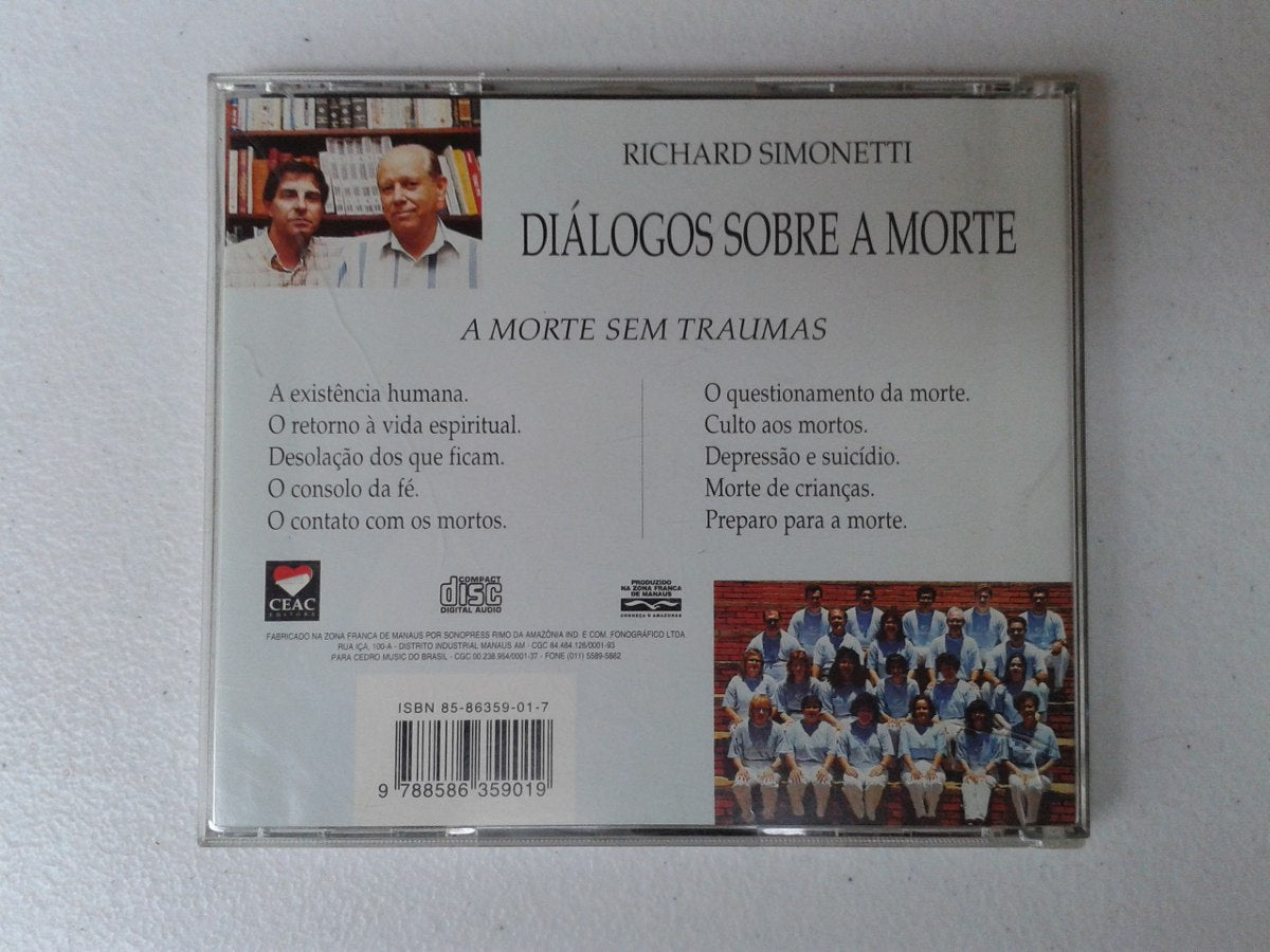 Cd Richard Simonetti Dialogo Sobre A Morte