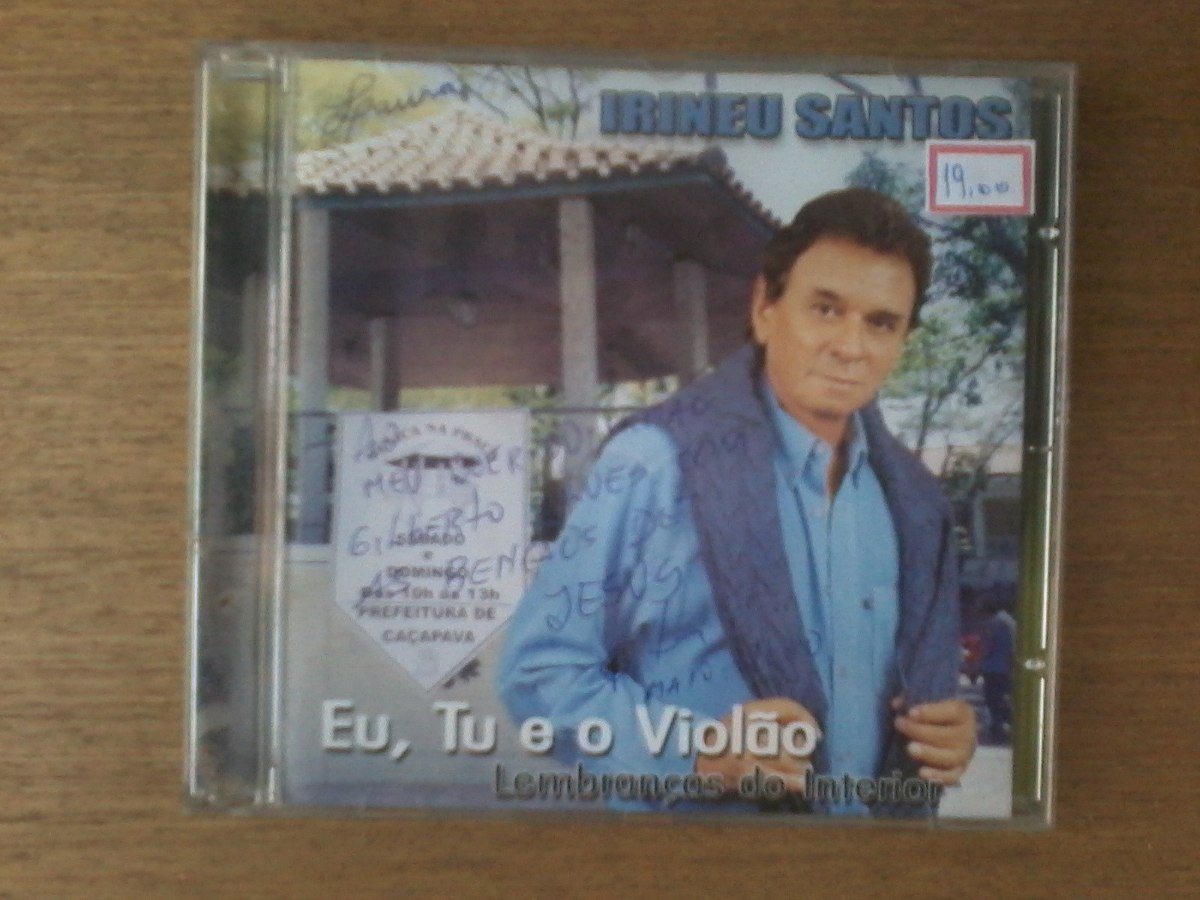 Cd Irineu Santos Eu, Tu E Violão Lembrança Interior