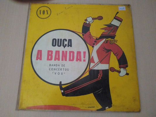 Lp Vinil Ouça A Banda Banda De Concêrtos Vox