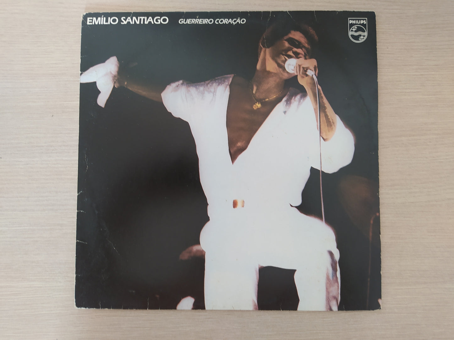 Lp Vinil Emílio Santiago Guerreiro Coração