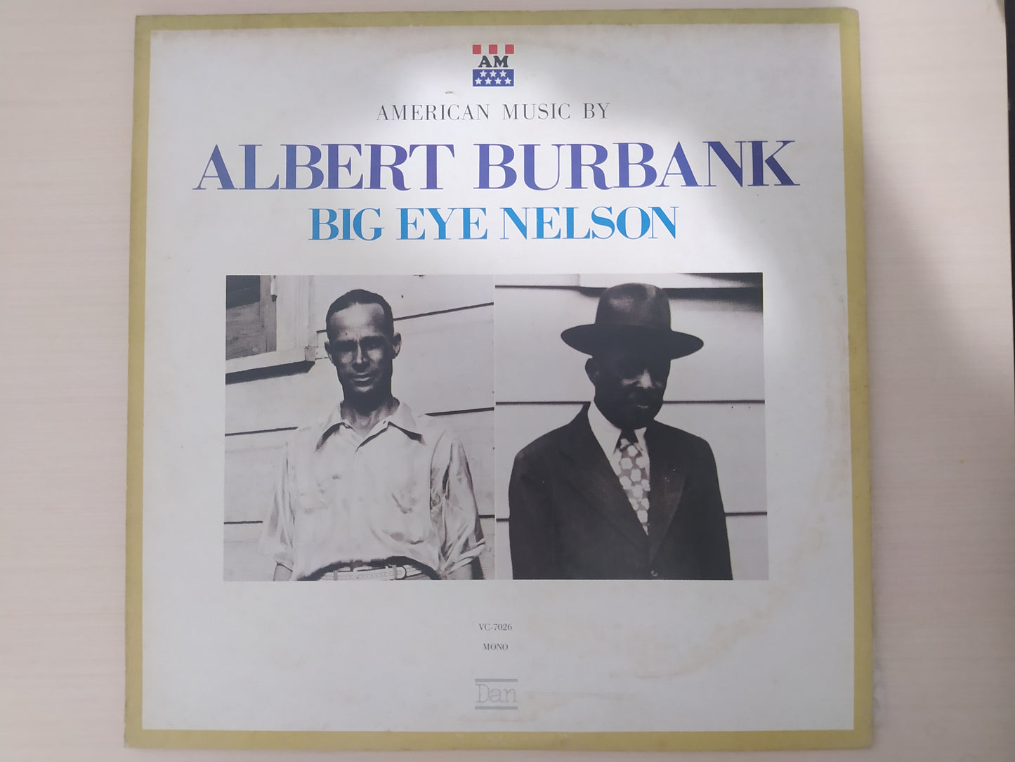 Lp Vinil Albert Burbank Big Eye Nelson Com Encarte Importado