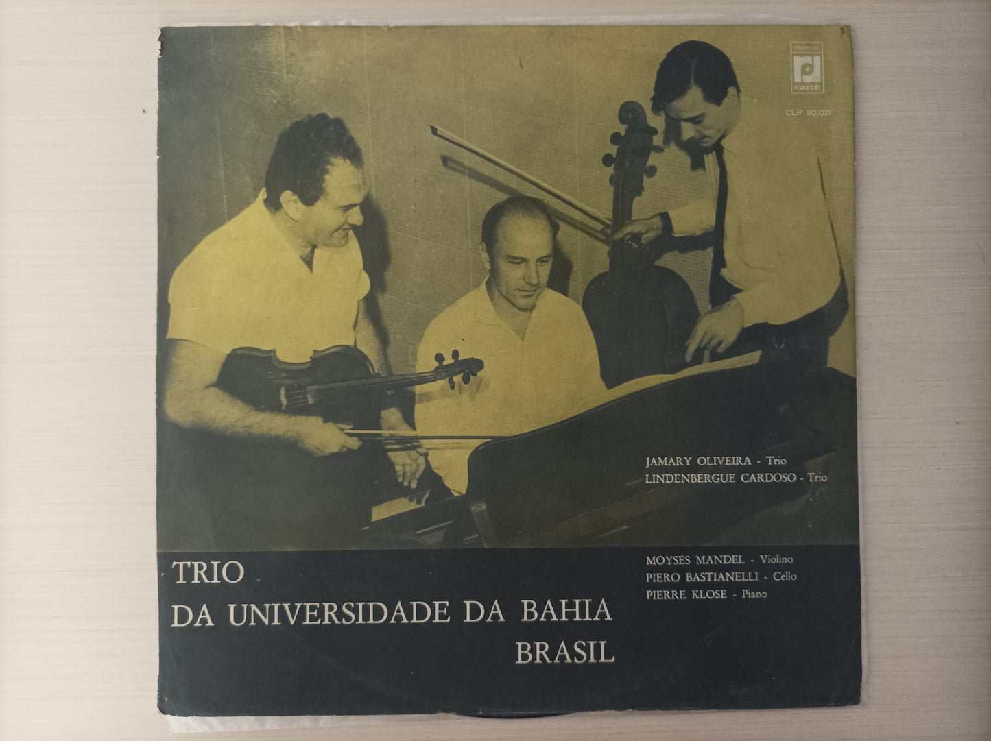 Lp Vinil Trio da Universidade da Bahia Brasil