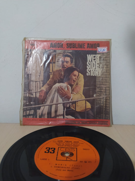 Lp Vinil Compacto West Side Story Amor, Sublime Amor