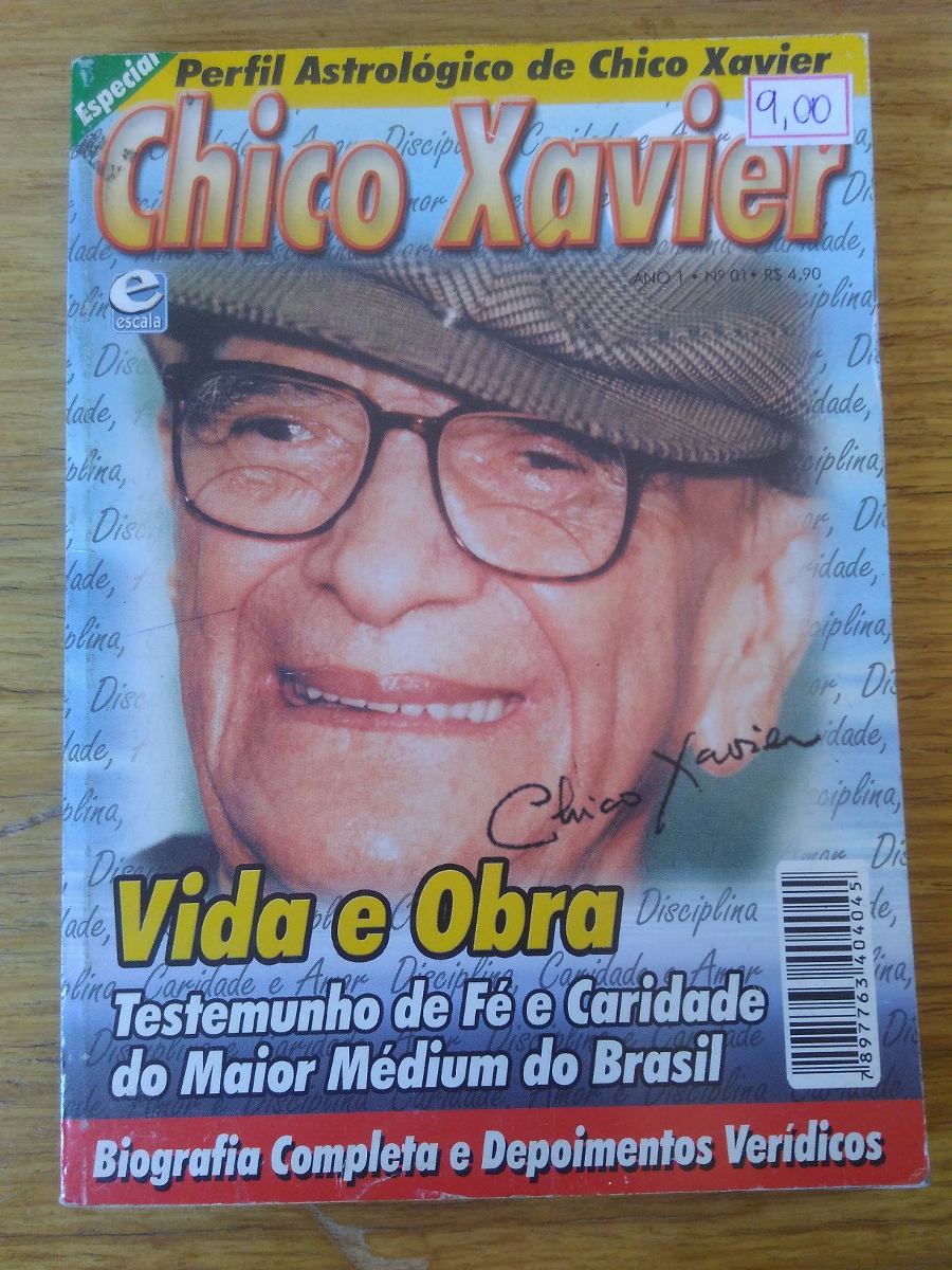 Livro Chico Xavier Perfil Astrológico Vida E Obra