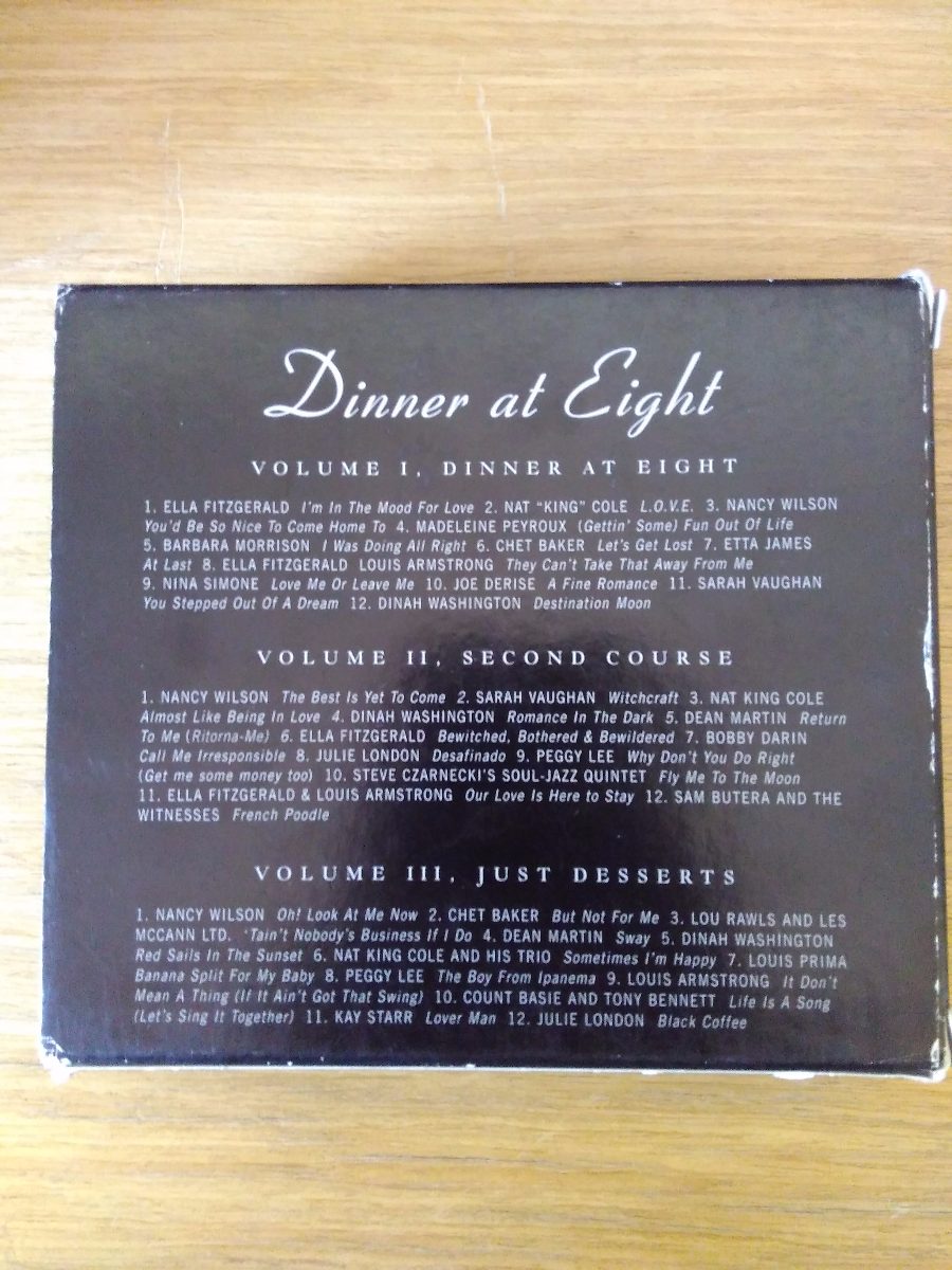 Cd Dinner At Eight Trilogy