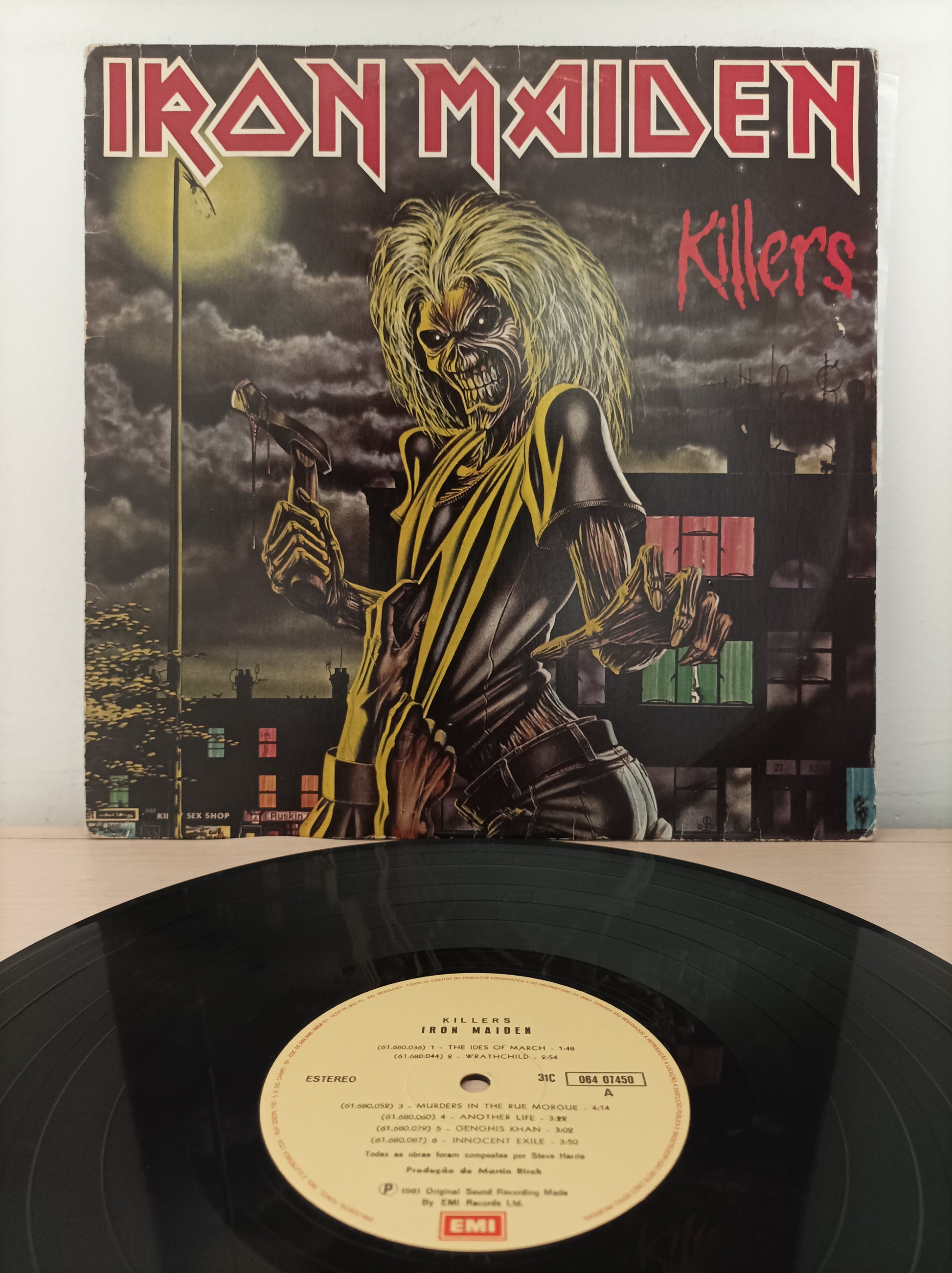 Disco Vinilo Iron Maiden Killers Lp Nacional Nuevo Metal